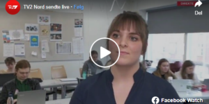 Skærmbillede fra TV" nord udsendelsen"